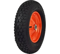 Колесо для тачки 4.00-8 (20x65) (подходит для старых тачек 2x120) SKIPER 00-00023888