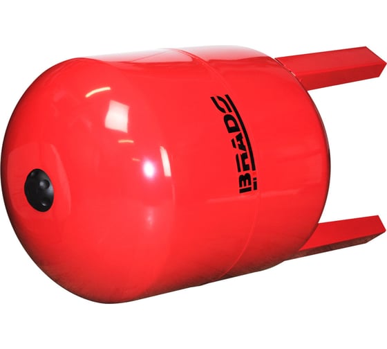 Гидроаккумулятор T-100V 100 л, вертикальный, сталь, 6 атм BRADO 00-00014489