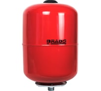 Гидроаккумулятор T-24V 24 л, вертикальный, сталь, 6 атм BRADO 00-00014483