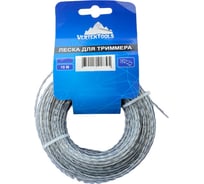 Леска (3 мм; 15 м; витой квадрат с сердечником) для триммера vertextools YK-999-3-15