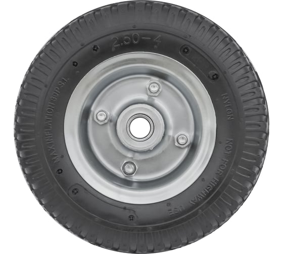 Колесо для тачки/тележки пневматическое 2.50-4 PR 1400-16n (210 мм; 100 кг) А5 1001048