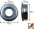 Подшипник колеса UNITED PARTS для газонокосилок 90-0032 2