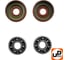 Подшипник коленвала UNITED PARTS 6201 для HUSQVARNA 137/142, PART 351 с сальником (аналог 5300563-63) комплект 2 шт 90-0542 5