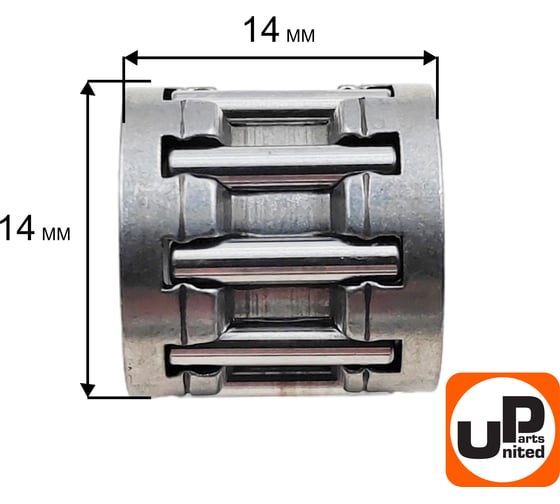 Подшипник игольчатый UNITED PARTS 14x10x14 пальца поршня для GG950/DPG1101i 90-1163