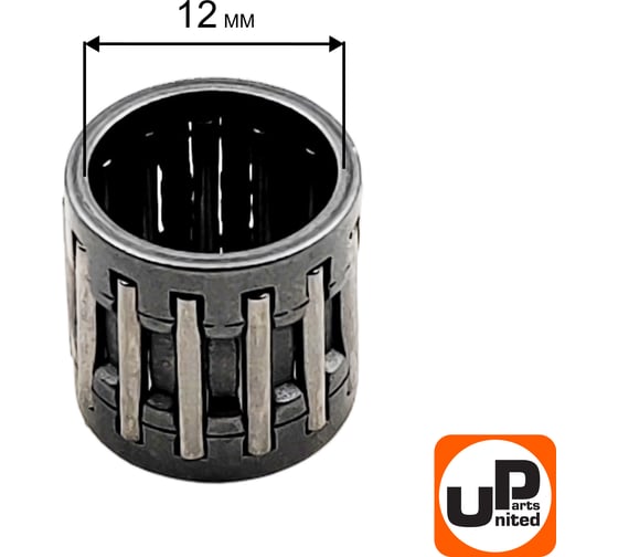 Подшипник игольчатый UNITED PARTS 12x15x14.6 пальца поршня для HUSQVARNA 359/365 (аналог 5032556-01) 90-1160