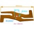 Нож TWINCLIP 48 см STIGA 1111-9256-01 2