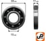 Подшипник коленвала UNITED PARTS 6202-TN9 для бензопил, триммеров, бензорезов сепаратор пластик (открытый) 90-0804 2