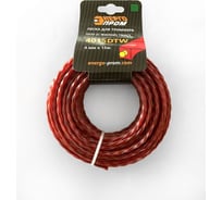 Леска для триммера ЭНЕРГОПРОМ DUO (с жилой) твист 4 мм, 15 м 00-00016627