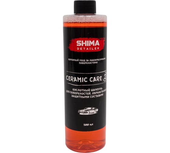 Автошампунь для керамических лаков DETAILER CERAMIC CARE 500 мл SHIMA 4634444147999 1