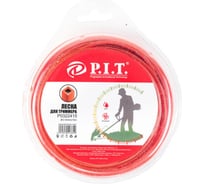 Леска DUAL-CUT (2.4 мм; 15 м; квадрат) для триммера P.I.T. P0322415