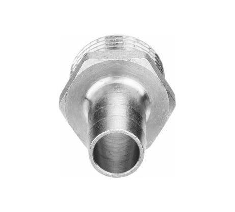 Штуцер под шланг с наружной резьбой (20 мм; 3/4") AQUALINK (Цена за упаковку 10 шт.)  арт. 02699