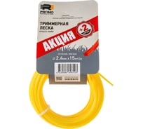 Леска PROMO (2.4 мм; 15 м+2 м; звезда) Rezer 03.007.00154