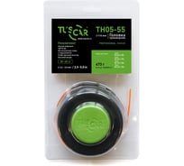 Головка триммерная TUSCAR TH05-55, Professional, набор адаптеров: гайка M10х1.00L; гайка M10х1.25L; гайка M12х1.50L; гайка M12х1.75L 102055512-1