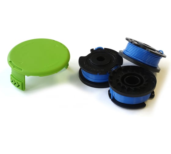 Комплект катушек + крышка для триммера GREENWORKS TUSCAR 9010023004-5