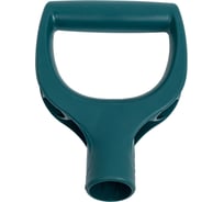 Усиленная ручка для черенка лопат РВ Пласт диаметр для черенка 32мм, бирюзовая 0265