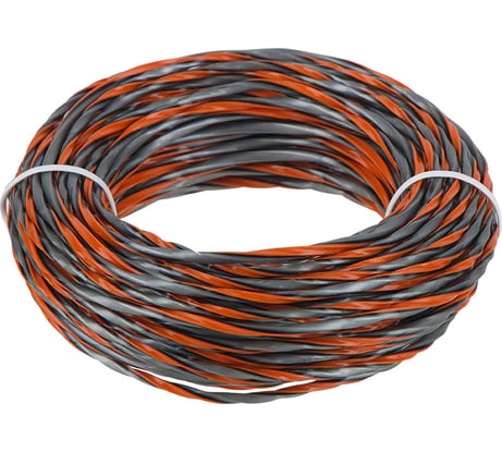 Леска для триммера трехкомпонентная перекрученная Leonord Ураган 2,4 мм х 15 м, квадрат 990649