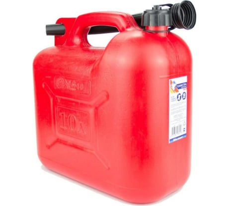 Канистра для топлива 10 л, пластик, с заливным устройством Nova Bright 47622