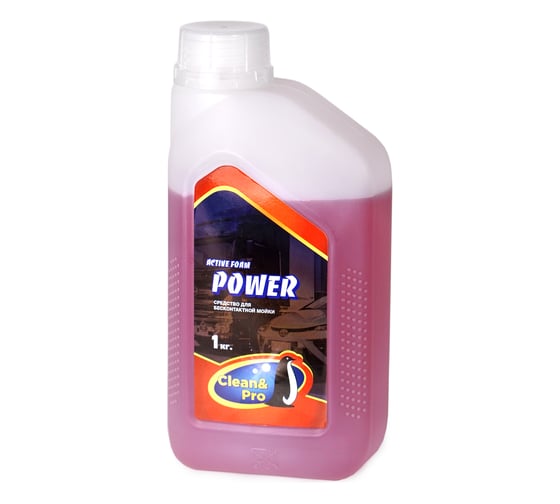 Автошампунь для бесконтактной мойки POWER Новая формула 1 кг Clean&pro 1116