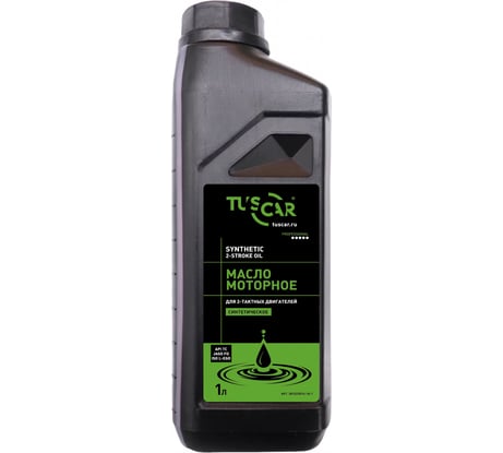 Масло TUSCAR 2-х тактное, синтетическое, API TC/JASO FD/ISO L-EGD 1.0 л 301023015-10-1