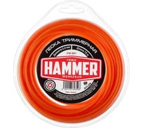 Леска триммерная Hammer 216-821 2.4мм, 15м, круглая, в блистере 677792