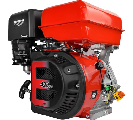 Двигатель REDVOLT R420R (V-тип) (вал D=22,161 / L=105,5 (J609B c. 25,4)) R420R-V