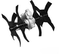 Насадка культиваторная Grassman NC-26/9 к бензотриммеру под штангу 26 мм 1/1 022959