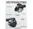 Бензиновый двигатель ООО ТД Гидромаркет GMGE 990 D 36л/с Вал D28.575 GMGEn-990D-28,6 9