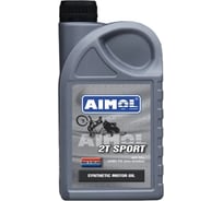 Масло для двухтактных мотоциклетных двигателей 2T Sport 1 л AIMOL 8717662398438