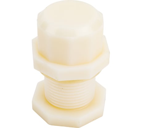 Переходник для врезки в бочку НР 3/4" АВS пластик Профитт 4820777