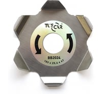 Насадка для ножей TUSCAR BB2024, Premium, 103x25,4x6T, Аnti-tangle 10320249110-6-2