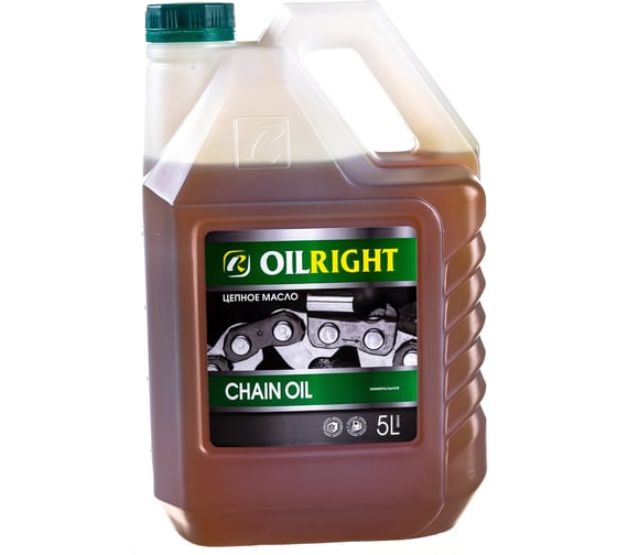 Масло цепное CHAIN OIL 5 л OILRIGHT 2693