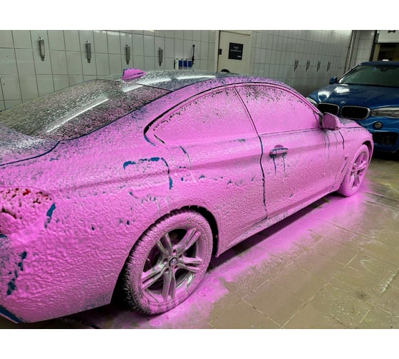 Автошампунь DETAILER SECRET PINK с индикатором и эффектом розовой пены 20 кг SHIMA 4603740921312