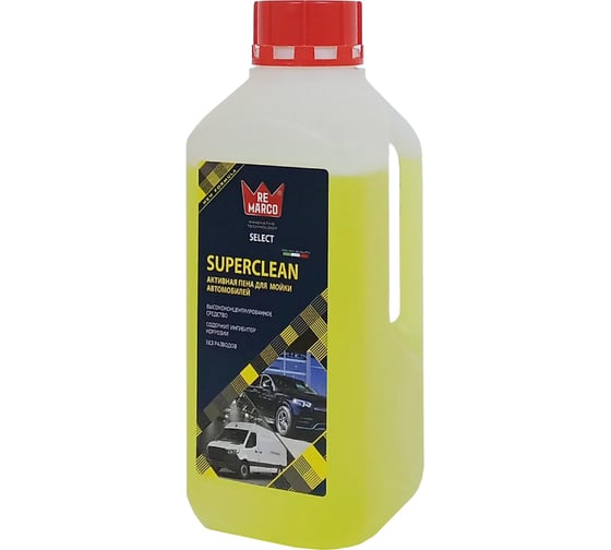 Автошампунь Re Marco Select для бесконтактной мойки SUPER CLEAN, 1 кг RM-941