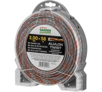 Леская STARTUL ф 3.0 мм х 56 м витой квадрат сеч. ALULON TWIST GARDEN ST6046-30