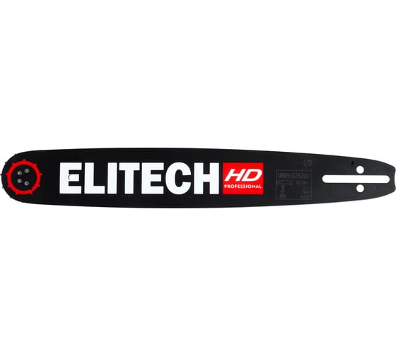 Пильная шина Elitech 15/38 см, шаг-0.325, паз-1.5 мм, 64 хв 0809.025200 HD 209358