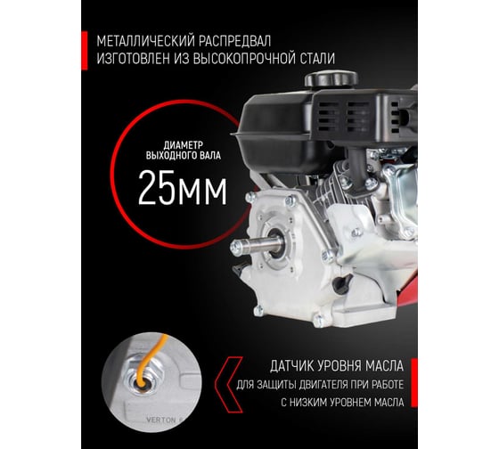 Двигатель GARDEN BS-450 12.5 кВт/17 л. с. VERTON 01.5985.8656