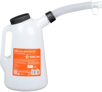 Емкость-лейка мерная Airline 2л пластиковая для масла и тех. жидк., резьб. крышка APFL002