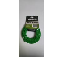 Леска триммерная WorkMaster ВИТОЙ КВАДРАТ с жилой, 3.0 мм, 15 метров, бумажный подвес ЛТ-3015TD