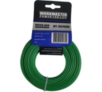 Леска триммерная WorkMaster (КРУГ с жилой, 3,0 мм, 15 метров, бумажный подвес) ЛТ-3015DR