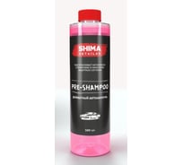 Деликатный автошампунь SHIMA DETAILER "PRE-SHAMPOO" 500 Ml 4610326360496