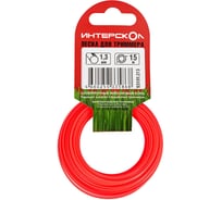 Леска для триммеров Интерскол Круг 1.3 мм, 15 м 93101.013