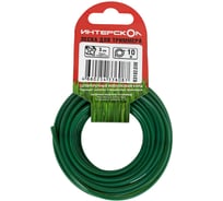 Леска для триммеров Интерскол Квадрат с сердечником 3 мм, 10 м 93102.030
