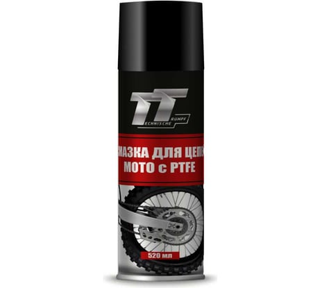 Смазка для цепей TT MOTO c PTFE 520 мл аэрозоль WCM05/591