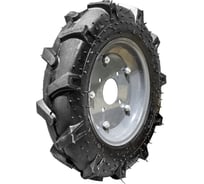 Колесо ПОЛЕСАД к мотоблоку 4.00-10, елочка, диск 4 отверстия 020681