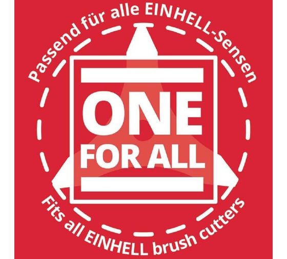 Нож для косы трехлопастный Einhell 255х25,4х2,5мм, металлический, для AGILLO 36/255 BL 3405082