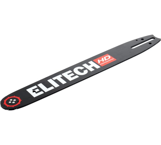 Пильная шина Elitech 14/36 см, шаг-3/8, паз-1.3 мм, 52хв 0809.024800 HD 209354