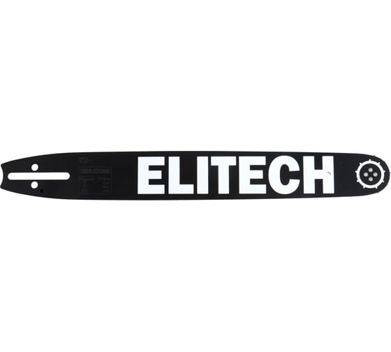Пильная шина Elitech 15/38 см, шаг-0.325, паз-1.3 мм, 64хв 0809.025000 209356