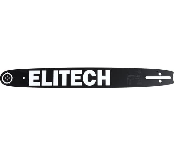 Пильная шина Elitech 18/46 см, шаг-0.325, паз-1.3 мм, 72хв 0809.025100 209357