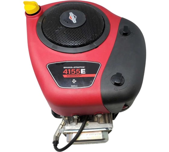 Двигатель Briggs&Stratton Series 4155 Intek Powerbuilt, 15 л.с., верт. вал, лег. маховик, масл. фильтр, D=25.4, 500 куб.см, 31R5070012B5CC0001