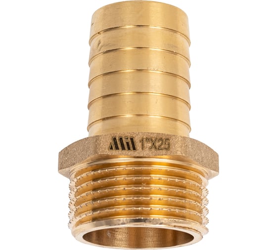 Штуцер для шлангов Millennium 1" х 25мм с наружной резьбой LSM1025